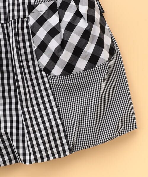 COMME CA ISM / コムサイズム ロング・マキシ丈ワンピース | ギンガムチェックバルーン ワンピース(ベビーサイズ) | 詳細5