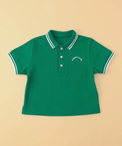 COMME CA ISM / コムサイズム ポロシャツ | 鹿の子ライン入り ポロシャツ(ベビーサイズ)