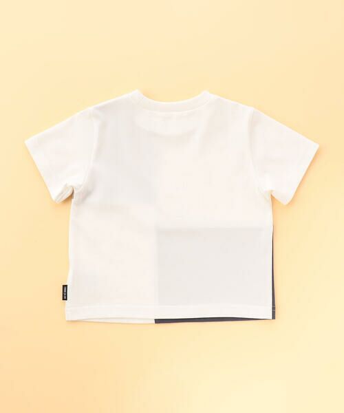 COMME CA ISM / コムサイズム Tシャツ | ブロッキング 半袖 Tシャツ(ベビーサイズ) | 詳細1