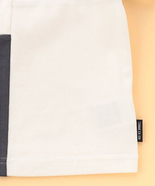 COMME CA ISM / コムサイズム Tシャツ | ブロッキング 半袖 Tシャツ(ベビーサイズ) | 詳細4