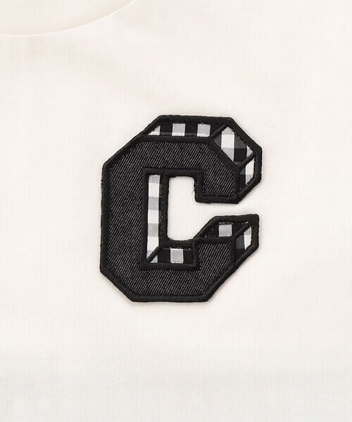 COMME CA ISM / コムサイズム Tシャツ | ギンガムチェック 切り替え 半袖Tシャツ(ベビーサイズ) | 詳細6