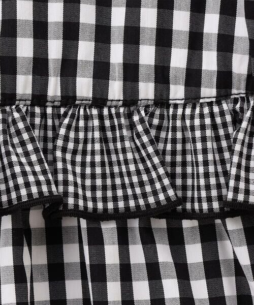 COMME CA ISM / コムサイズム Tシャツ | ギンガムチェック キャミソールセットTシャツ(ベビーサイズ) | 詳細8