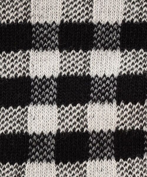 COMME CA ISM / コムサイズム ベビー・キッズグッズ | バックロゴ ギンガムチェック クルーソックス | 詳細7