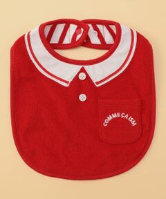 COMME CA ISM / コムサイズム スタイ・ビブ | 【リバーシブル】パイル×ボーダー スタイ