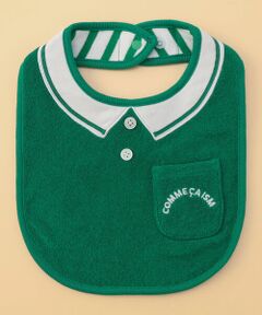 COMME CA ISM / コムサイズム スタイ・ビブ | 【リバーシブル】パイル×ボーダー スタイ