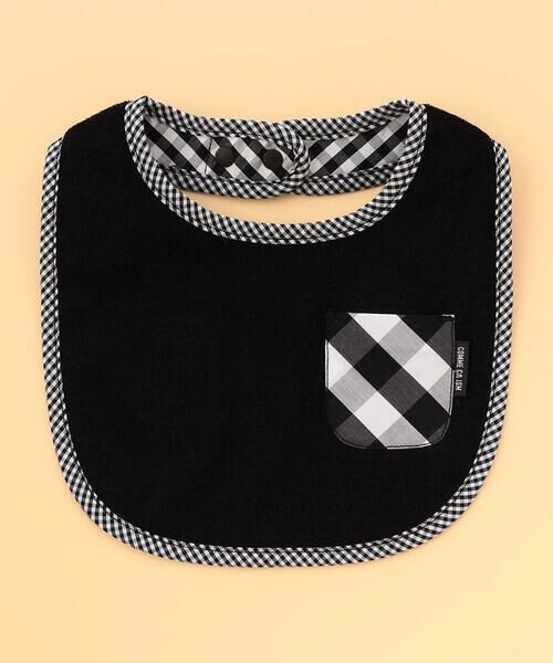 COMME CA ISM / コムサイズム スタイ・ビブ | 【リバーシブル】ギンガムチェック スタイ | 詳細1