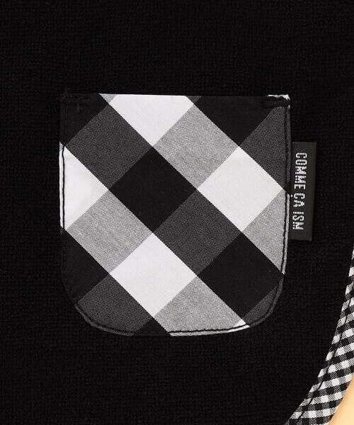 COMME CA ISM / コムサイズム スタイ・ビブ | 【リバーシブル】ギンガムチェック スタイ | 詳細5