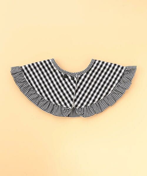 COMME CA ISM / コムサイズム スタイ・ビブ | 【リバーシブル】ギンガムチェック スタイ(女の子) | 詳細1