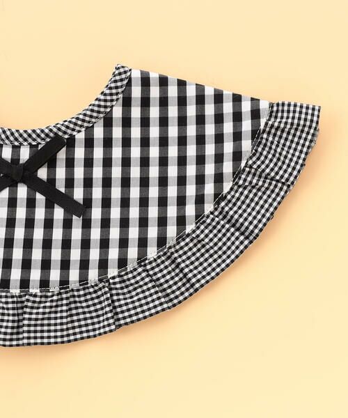 COMME CA ISM / コムサイズム スタイ・ビブ | 【リバーシブル】ギンガムチェック スタイ(女の子) | 詳細4