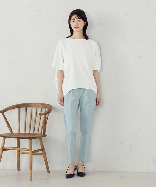 COMME CA ISM / コムサイズム その他パンツ | 【美しいベーシックパンツ】ストレッチツイル テーパードパンツ | 詳細10