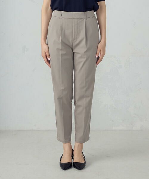 COMME CA ISM / コムサイズム その他パンツ | 【美しいベーシックパンツ】ストレッチツイル テーパードパンツ | 詳細19