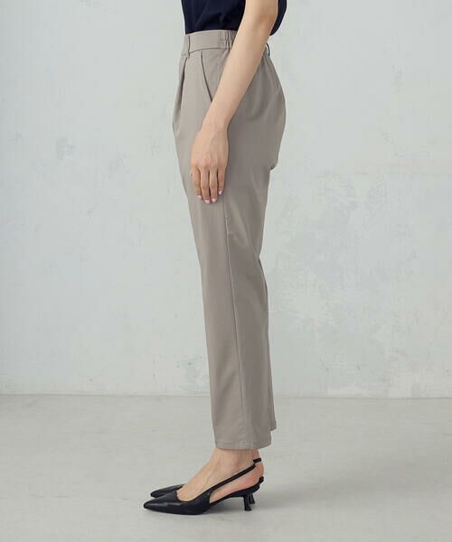 COMME CA ISM / コムサイズム その他パンツ | 【美しいベーシックパンツ】ストレッチツイル テーパードパンツ | 詳細20
