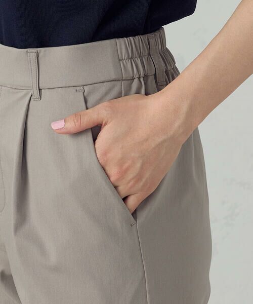 COMME CA ISM / コムサイズム その他パンツ | 【美しいベーシックパンツ】ストレッチツイル テーパードパンツ | 詳細23