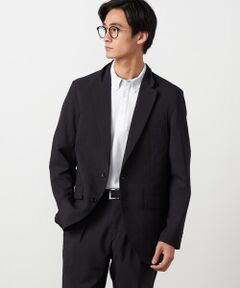 COMME CA ISM / コムサイズム テーラードジャケット | 【セットアップ対応】【ウォッシャブル】リネンライクポリエステル テーラードジャケット