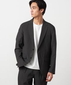 COMME CA ISM / コムサイズム テーラードジャケット | 【セットアップ対応】【ウォッシャブル】リネンライクポリエステル テーラードジャケット