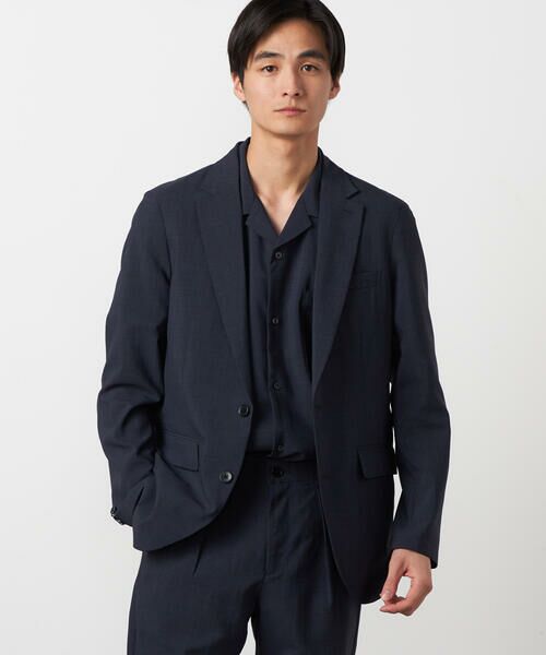 COMME CA ISM / コムサイズム テーラードジャケット | 【セットアップ対応】【ウォッシャブル】リネンライクポリエステル テーラードジャケット | 詳細21