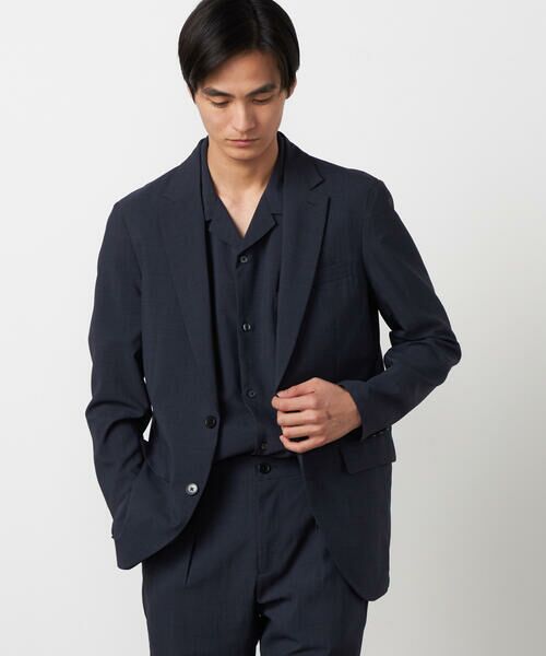 COMME CA ISM / コムサイズム テーラードジャケット | 【セットアップ対応】【ウォッシャブル】リネンライクポリエステル テーラードジャケット | 詳細22