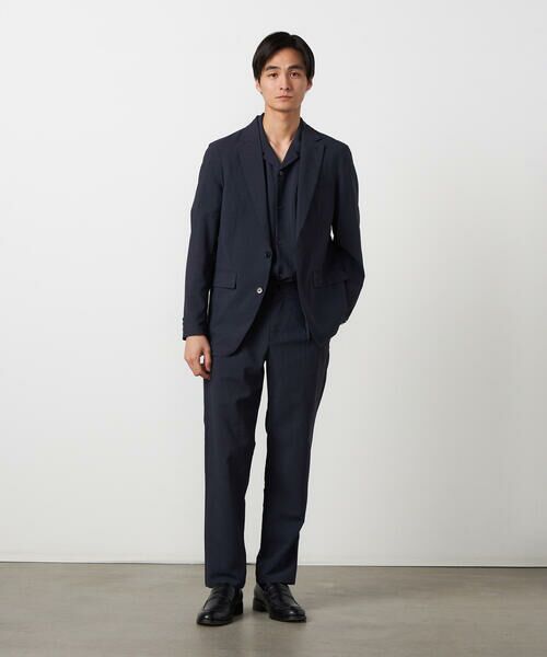 COMME CA ISM / コムサイズム テーラードジャケット | 【セットアップ対応】【ウォッシャブル】リネンライクポリエステル テーラードジャケット | 詳細18