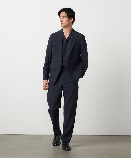COMME CA ISM / コムサイズム テーラードジャケット | 【セットアップ対応】【ウォッシャブル】リネンライクポリエステル テーラードジャケット | 詳細19