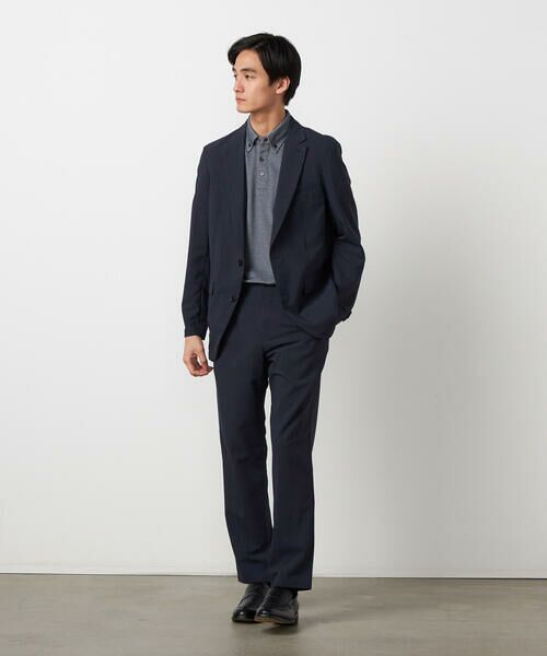 COMME CA ISM / コムサイズム テーラードジャケット | 【セットアップ対応】【ウォッシャブル】リネンライクポリエステル テーラードジャケット | 詳細20