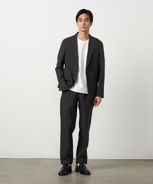 COMME CA ISM / コムサイズム テーラードジャケット | 【セットアップ対応】【ウォッシャブル】リネンライクポリエステル テーラードジャケット | 詳細26