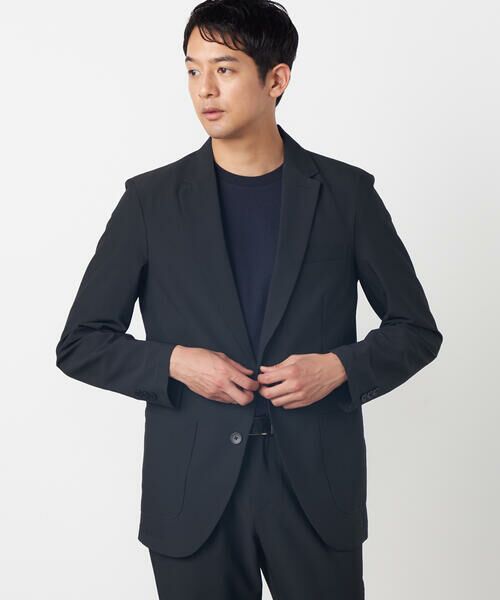 COMME CA ISM / コムサイズム テーラードジャケット | 【セットアップ対応】【ウォッシャブル】ポリエステル シアサッカー テーラードジャケット | 詳細5
