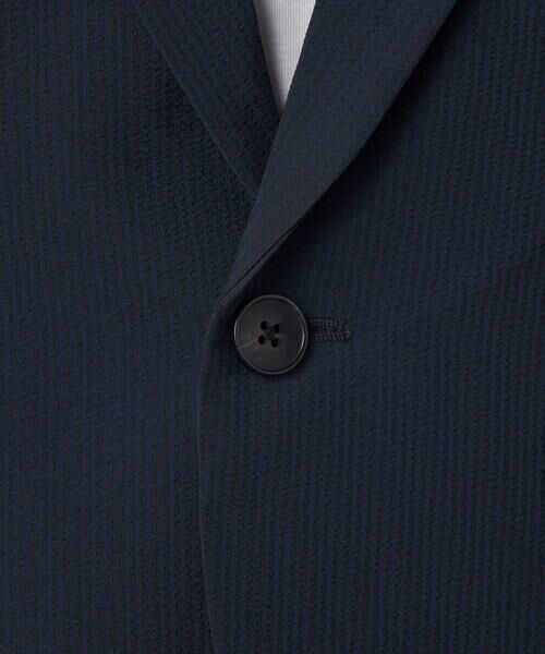 COMME CA ISM / コムサイズム テーラードジャケット | 【セットアップ対応】【ウォッシャブル】ポリエステル シアサッカー テーラードジャケット | 詳細19