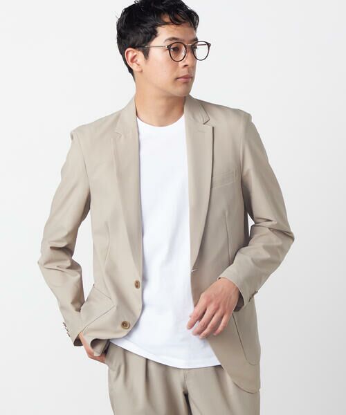 COMME CA ISM / コムサイズム テーラードジャケット | 【セットアップ対応】【ウォッシャブル】ポリエステル シアサッカー テーラードジャケット | 詳細29