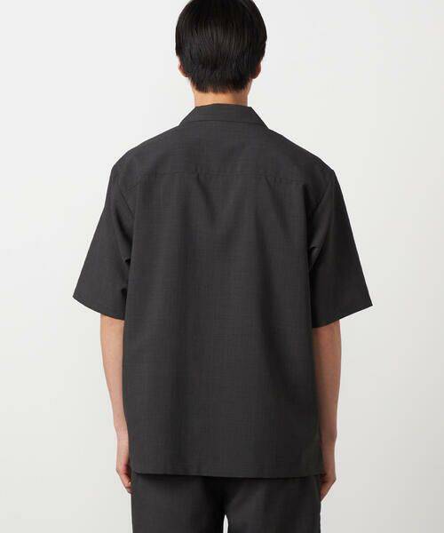 COMME CA ISM / コムサイズム シャツ・ブラウス | 【吸水速乾】リネンライクポリエステル オープンカラー半袖シャツ | 詳細24