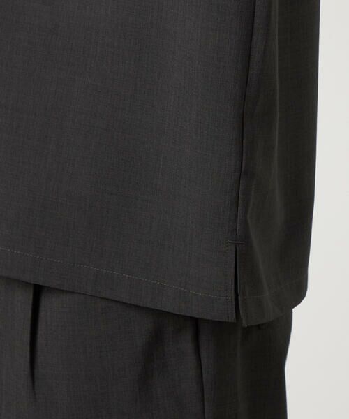 COMME CA ISM / コムサイズム シャツ・ブラウス | 【吸水速乾】リネンライクポリエステル オープンカラー半袖シャツ | 詳細28