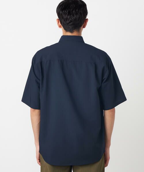 COMME CA ISM / コムサイズム シャツ・ブラウス | 【吸水速乾】ポリエステル シアサッカー 半袖ボタンダウンシャツ | 詳細14