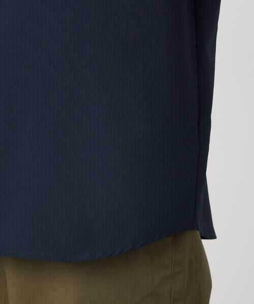 COMME CA ISM / コムサイズム シャツ・ブラウス | 【吸水速乾】ポリエステル シアサッカー 半袖ボタンダウンシャツ | 詳細19