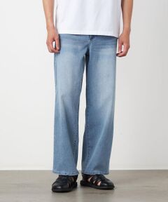 COMME CA ISM / コムサイズム デニムパンツ | 8.5OZ デニム ワイドテーパードパンツ