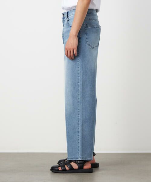COMME CA ISM / コムサイズム デニムパンツ | 8.5OZ デニム ワイドテーパードパンツ | 詳細12