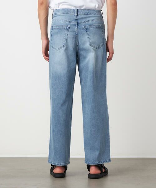 COMME CA ISM / コムサイズム デニムパンツ | 8.5OZ デニム ワイドテーパードパンツ | 詳細13