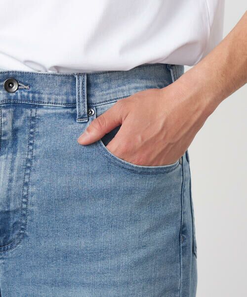 COMME CA ISM / コムサイズム デニムパンツ | 8.5OZ デニム ワイドテーパードパンツ | 詳細16