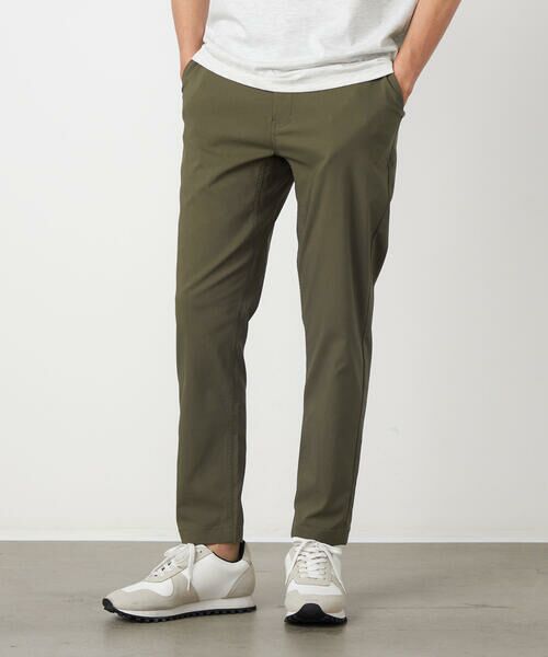 COMME CA ISM / コムサイズム その他パンツ | ガムストレッチ ライトカルゼ クライミングパンツ（カーキ）