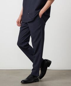 COMME CA ISM / コムサイズム スラックス・ドレスパンツ | 【セットアップ対応】【ウォッシャブル】リネンライクポリエステル テーパードパンツ