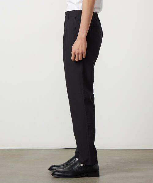 COMME CA ISM / コムサイズム スラックス・ドレスパンツ | 【セットアップ対応】【ウォッシャブル】リネンライクポリエステル テーパードパンツ | 詳細7