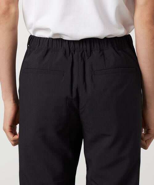 COMME CA ISM / コムサイズム スラックス・ドレスパンツ | 【セットアップ対応】【ウォッシャブル】リネンライクポリエステル テーパードパンツ | 詳細10