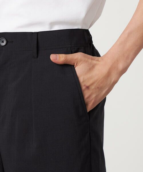 COMME CA ISM / コムサイズム スラックス・ドレスパンツ | 【セットアップ対応】【ウォッシャブル】リネンライクポリエステル テーパードパンツ | 詳細11