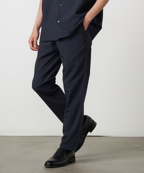 COMME CA ISM / コムサイズム スラックス・ドレスパンツ | 【セットアップ対応】【ウォッシャブル】リネンライクポリエステル テーパードパンツ | 詳細21
