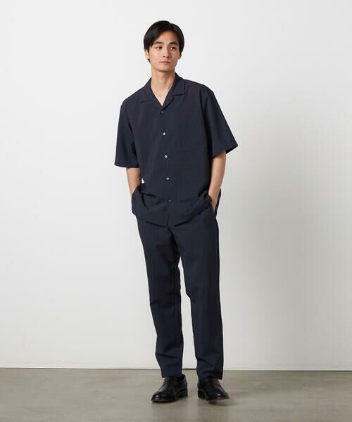 COMME CA ISM / コムサイズム スラックス・ドレスパンツ | 【セットアップ対応】【ウォッシャブル】リネンライクポリエステル テーパードパンツ | 詳細16