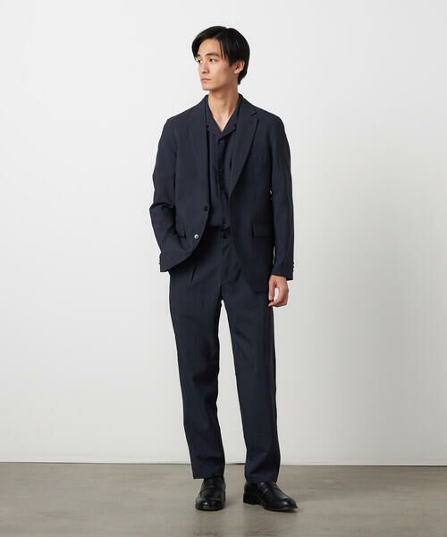 COMME CA ISM / コムサイズム スラックス・ドレスパンツ | 【セットアップ対応】【ウォッシャブル】リネンライクポリエステル テーパードパンツ | 詳細19
