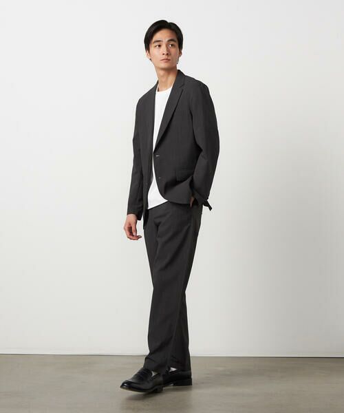 COMME CA ISM / コムサイズム スラックス・ドレスパンツ | 【セットアップ対応】【ウォッシャブル】リネンライクポリエステル テーパードパンツ | 詳細24