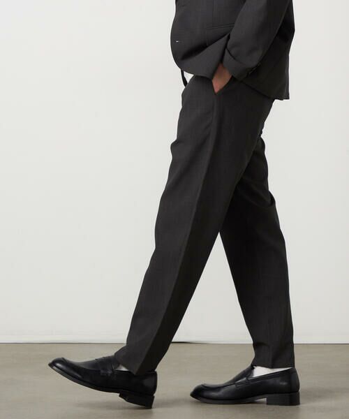 COMME CA ISM / コムサイズム スラックス・ドレスパンツ | 【セットアップ対応】【ウォッシャブル】リネンライクポリエステル テーパードパンツ | 詳細27