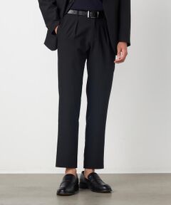 COMME CA ISM / コムサイズム スラックス・ドレスパンツ | 【セットアップ対応】【ウォッシャブル】ポリエステル シアサッカー テーパードパンツ