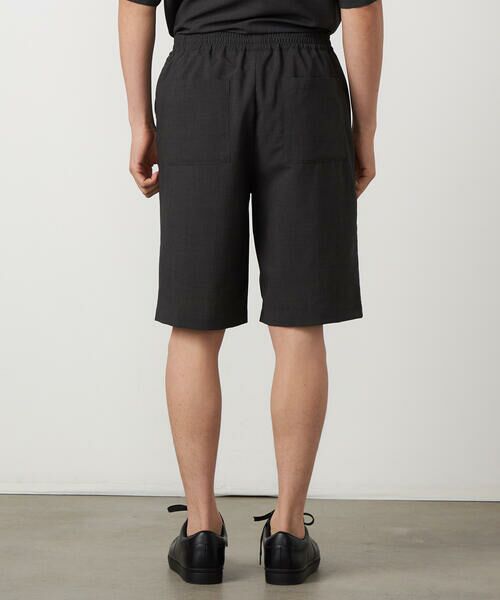 COMME CA ISM / コムサイズム ショート・ハーフ・半端丈パンツ | 【吸水速乾】リネンライクポリエステル ショートパンツ | 詳細18