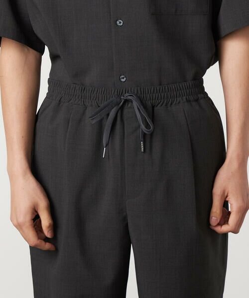 COMME CA ISM / コムサイズム ショート・ハーフ・半端丈パンツ | 【吸水速乾】リネンライクポリエステル ショートパンツ | 詳細19