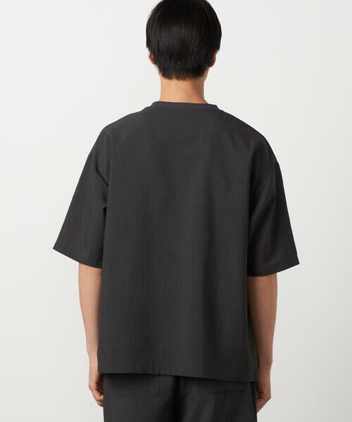 COMME CA ISM / コムサイズム Tシャツ | 【吸水速乾】リネンライクポリエステル 布帛Tシャツ | 詳細23